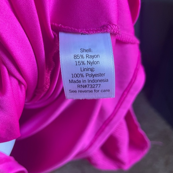 Nine West Button Front Ruffle Hem Dress - Picture 7 of 11